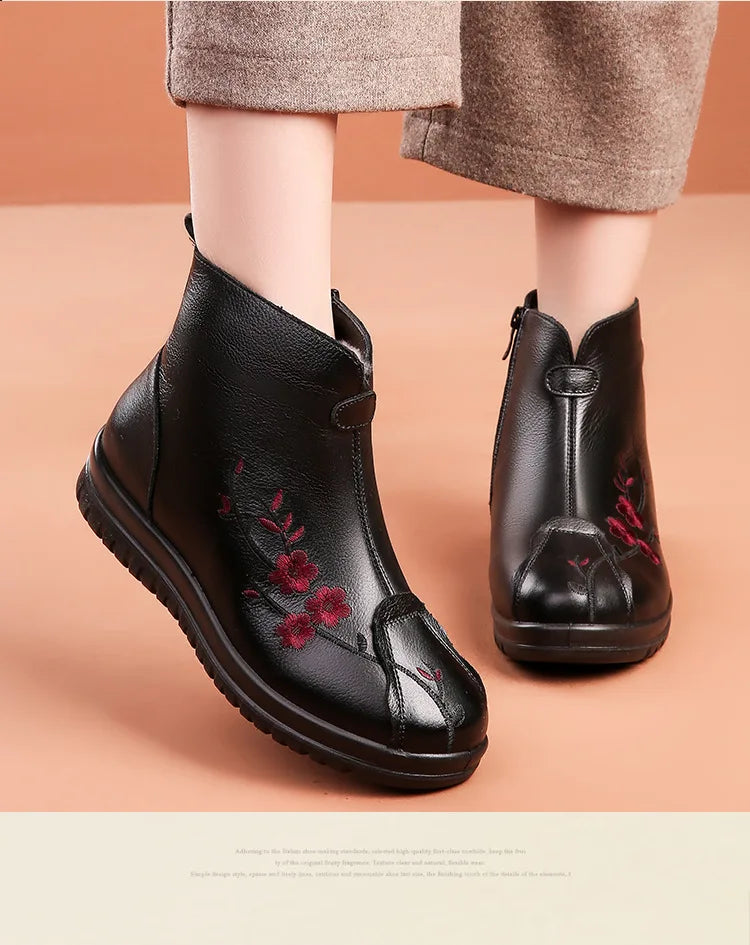 Bottes Vienna Lia - Cuir véritable