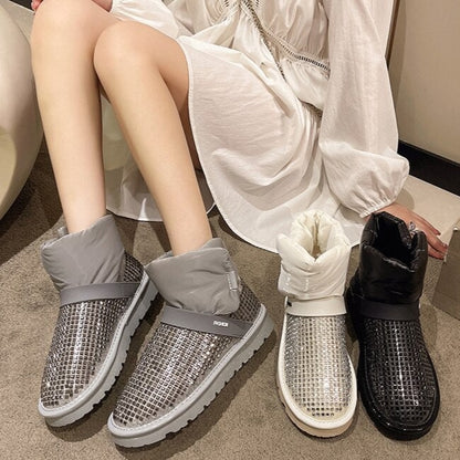 Rostova - Bottes d'hiver ornées de strass