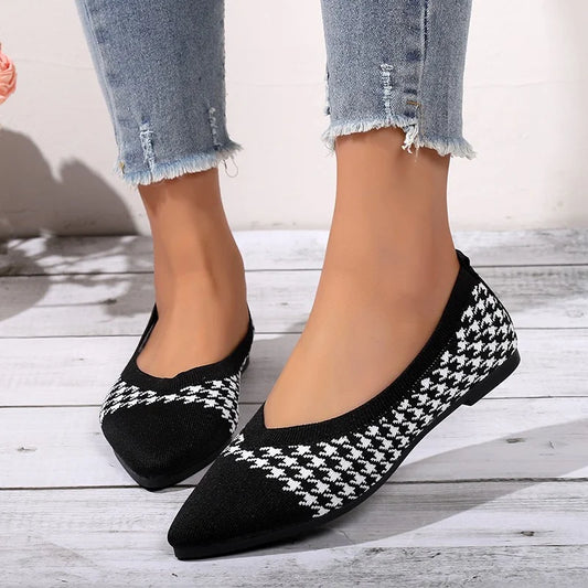 New York - Chaussure de style ballerine très élégante et confortable.