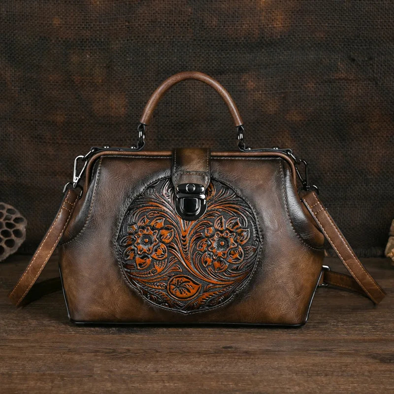 Mochila Floral Aurora Vintage – Design Elegante de Alta Qualidade