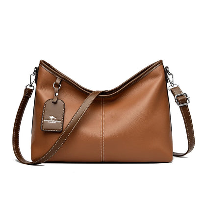 Sac seau élégant bicolore