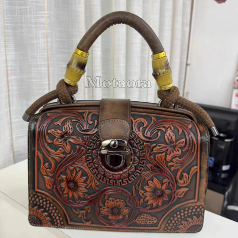 Mala Floral Elisa Vintage – Design Elegante de Alta Qualidade