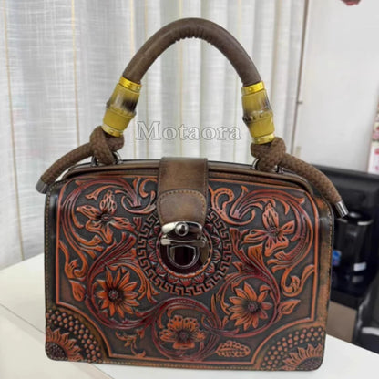 Mala Floral Elisa Vintage – Design Elegante de Alta Qualidade