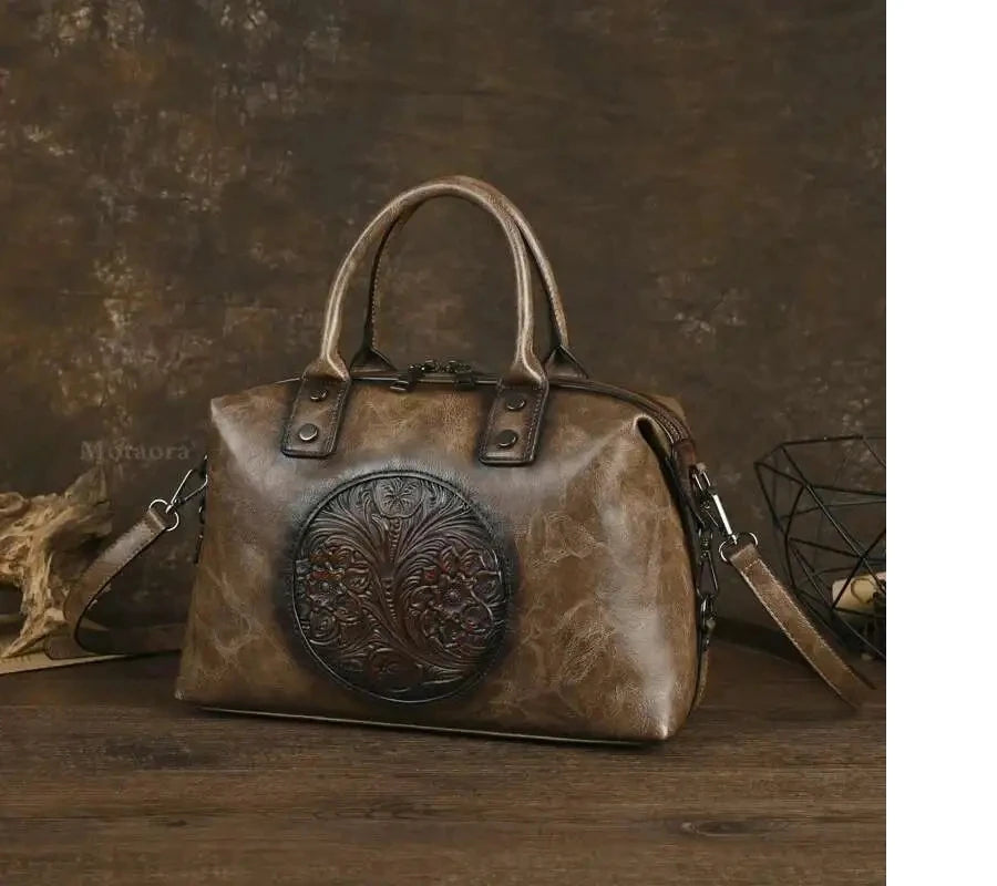 Sac Boston Carolina Vintage – Design élégant et de haute qualité