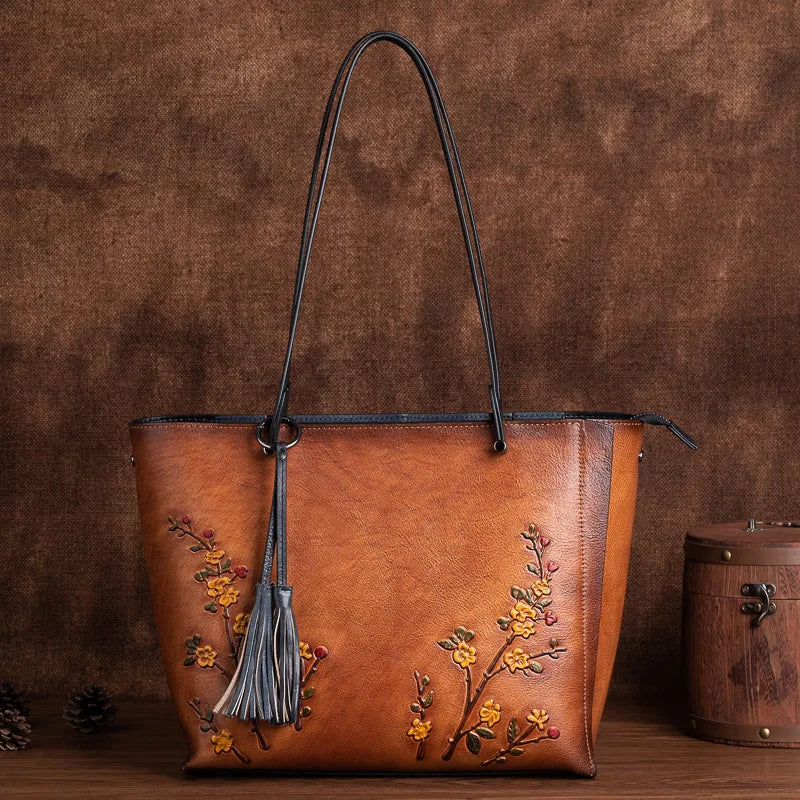 Mala Tote Florença Royale – Em Couro Genuíno Premium