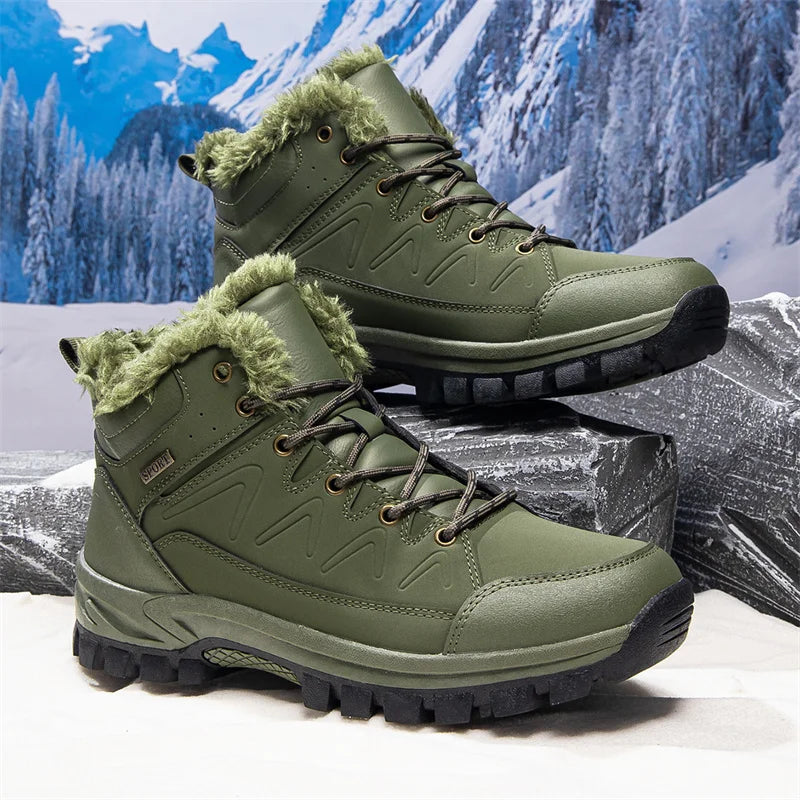 Oakholt – Bota Homem com forro super quente e impermeável