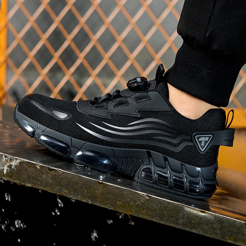 TorqueLock S3 – Sapatos de Segurança com Ajuste Rápido Rotativo