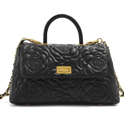 Camélia Élégance – Bolsa em Couro Genuíno