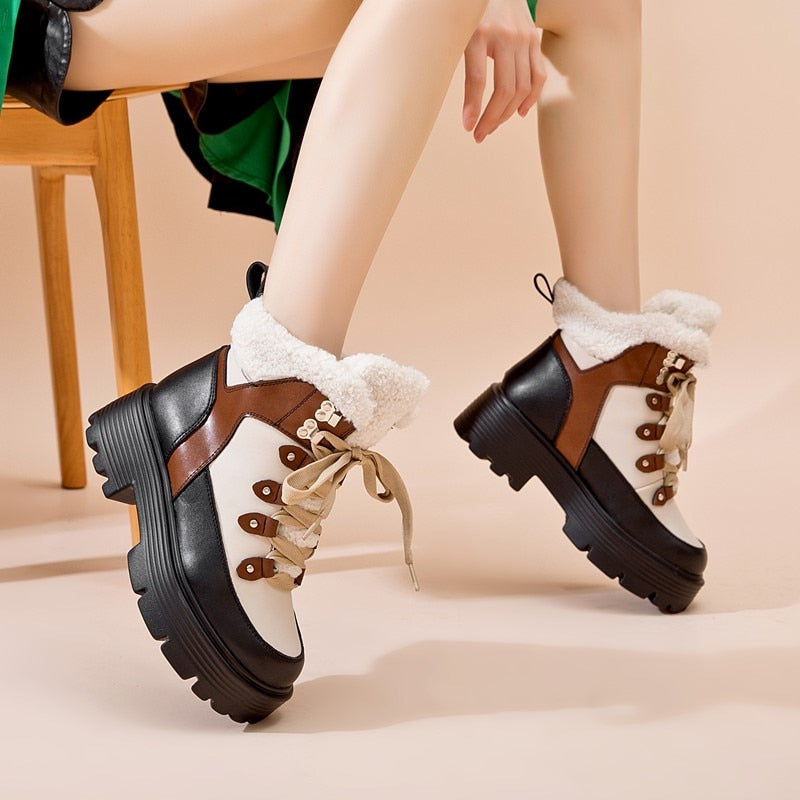 Victoria - Bottine décontractée (Cuir véritable)