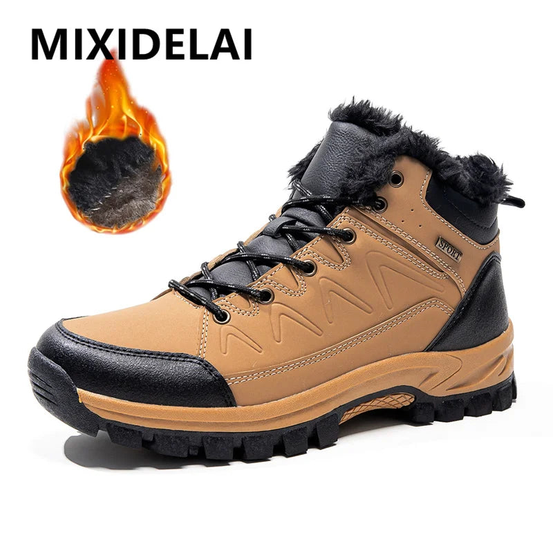 Oakholt – Bota Homem com forro super quente e impermeável