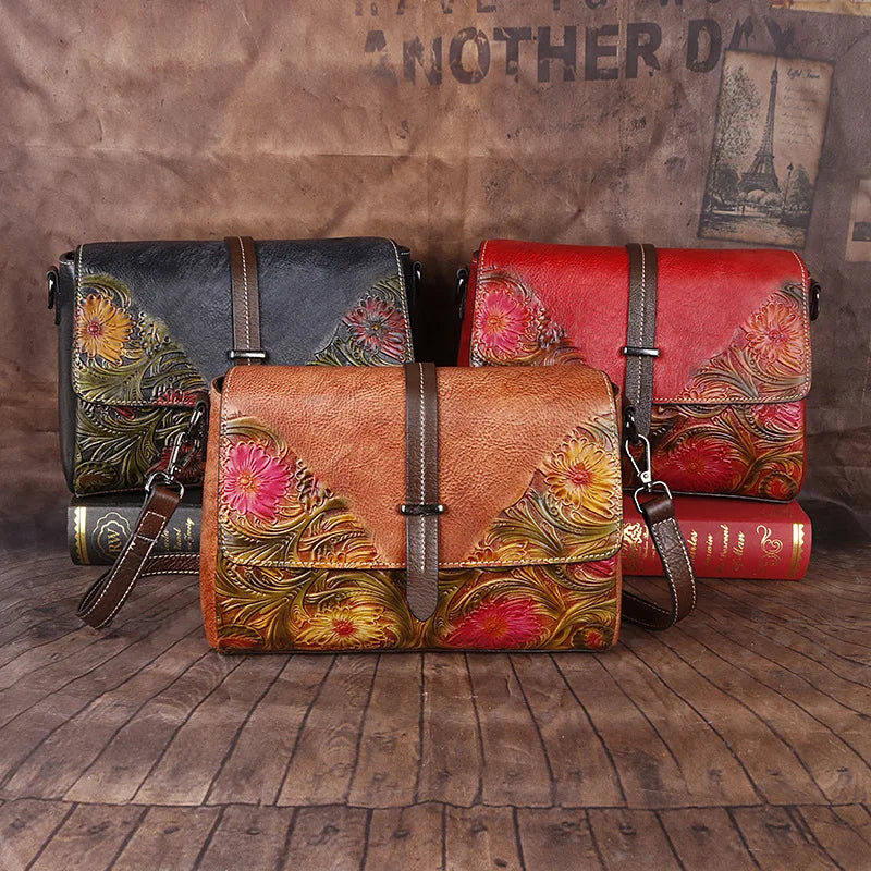 Sac Valentina Vintage – Fabriqué en cuir véritable de première qualité