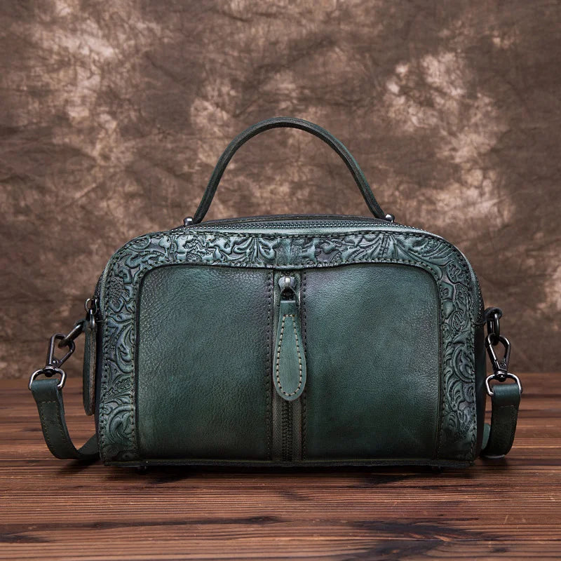 Mala Alba Vintage – Em Couro Genuíno Premium