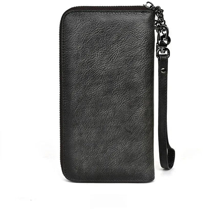 Portefeuille Aurora Vintage – Fabriqué en cuir véritable fait main 