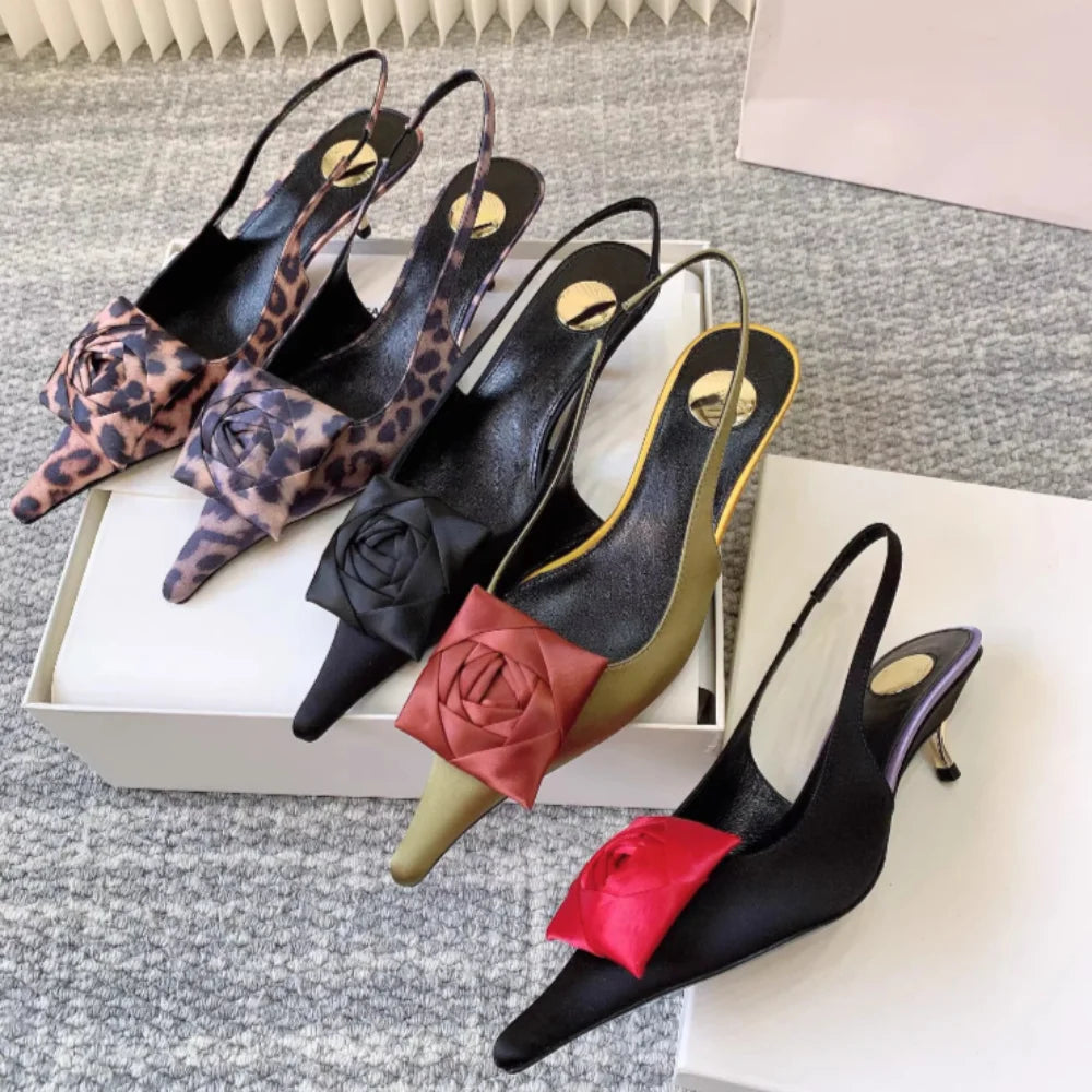 Celestine Fleur - Sandálias de Cerimónia Elegantes