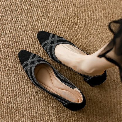 Olga - Chaussure de style ballerine très élégante et confortable