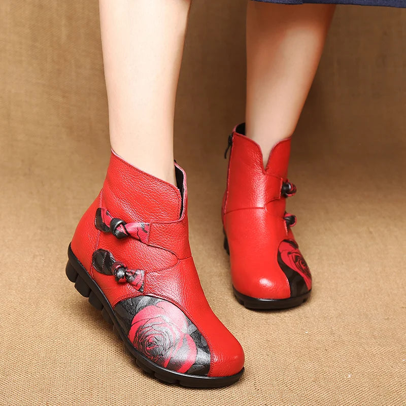 Bottes Tabata - Cuir véritable
