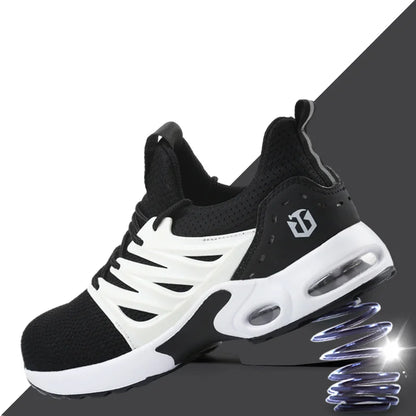 ComfortGuard Pro – Sapatos de Segurança S1P Leves e Respiráveis