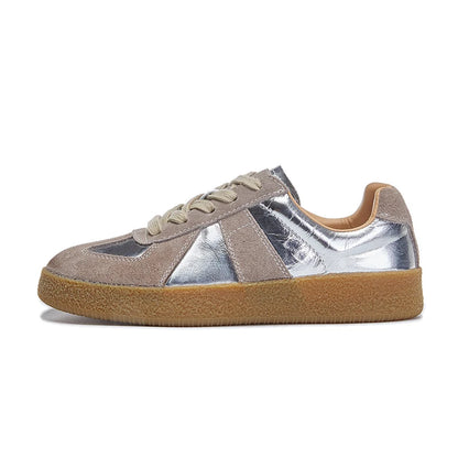 Elnatiana Daux - Chaussures de tennis en cuir véritable