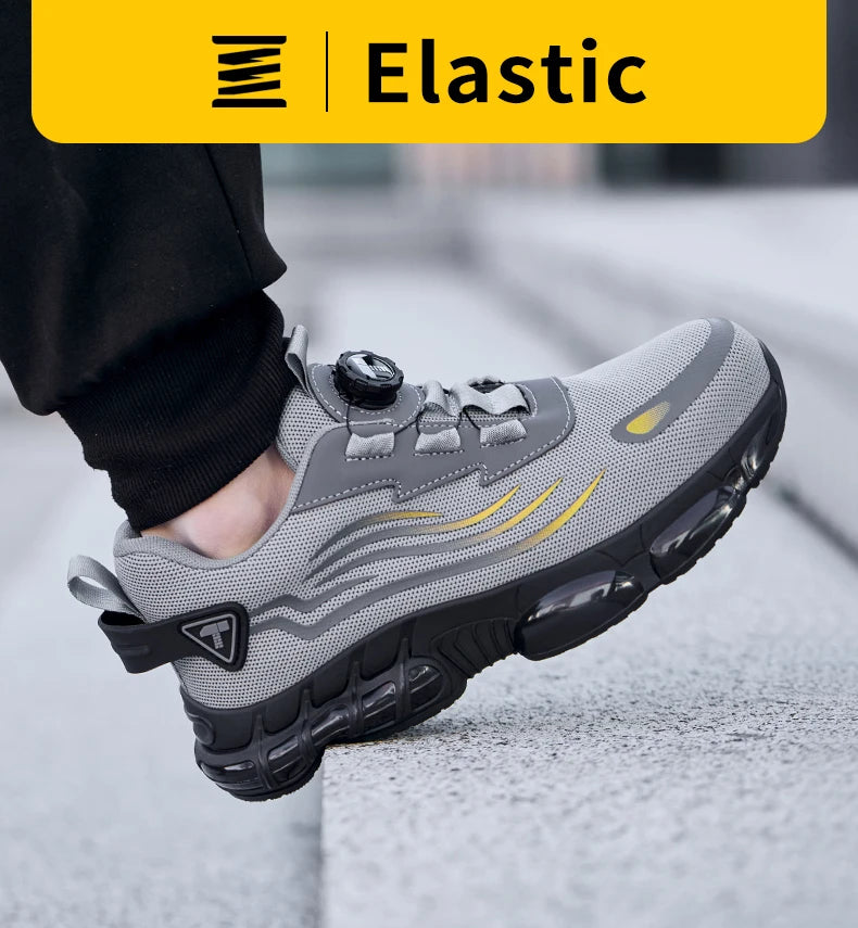 TorqueLock S3 – Sapatos de Segurança com Ajuste Rápido Rotativo