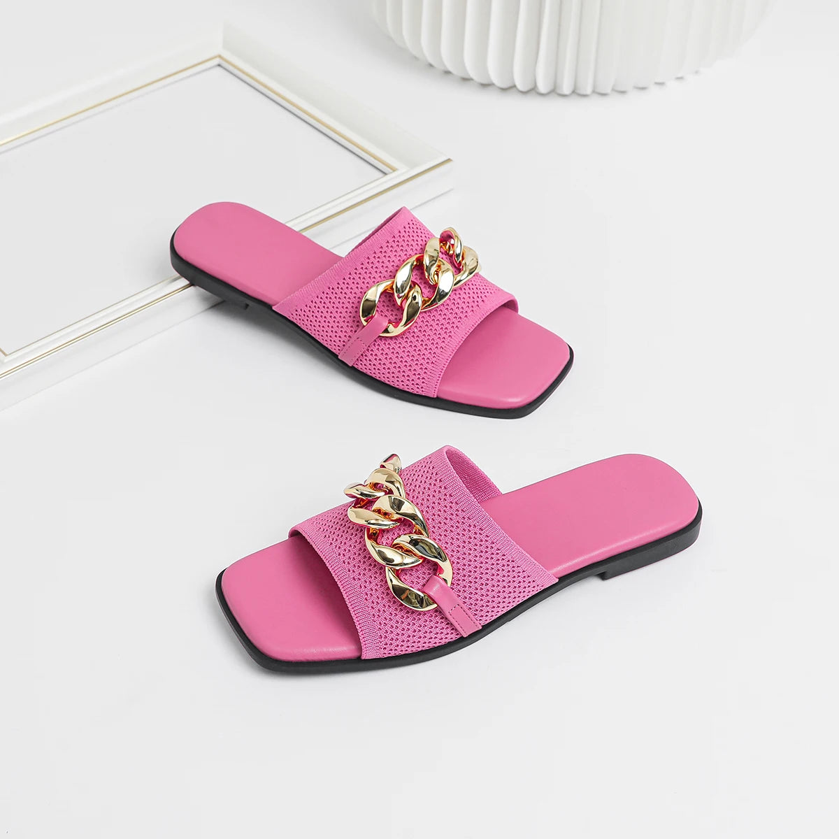 Isadora Pump Flat Tongs - Chaussures très élégantes et confortables