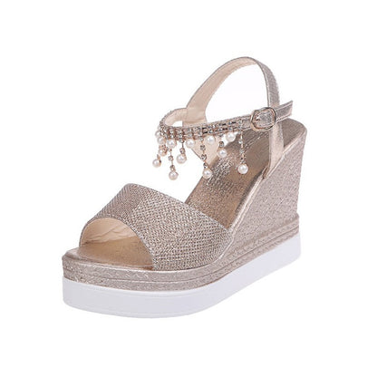 Sandale à plateforme - Pearl Stella
