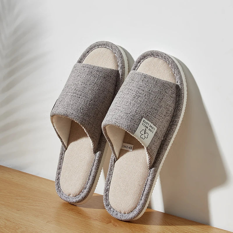 Evaristo - Pantufas em Linho