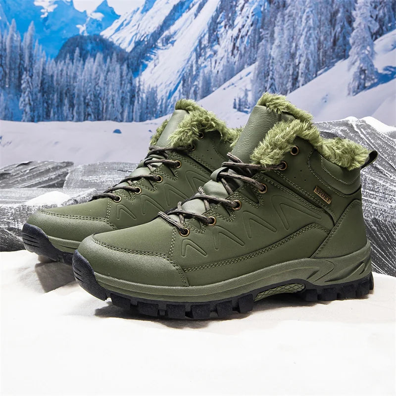 Oakholt – Bota Homem com forro super quente e impermeável