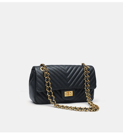 Véronique Chain – Bolsa em Couro Genuíno