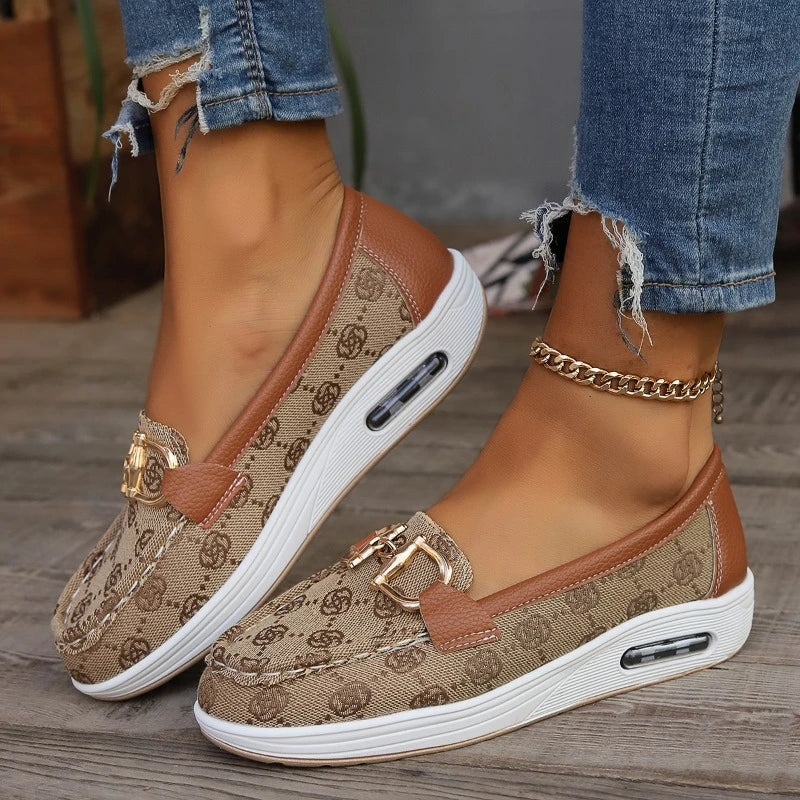 Cristina Marie Dianna - Mocassin décontracté pour femme, ultra confortable.