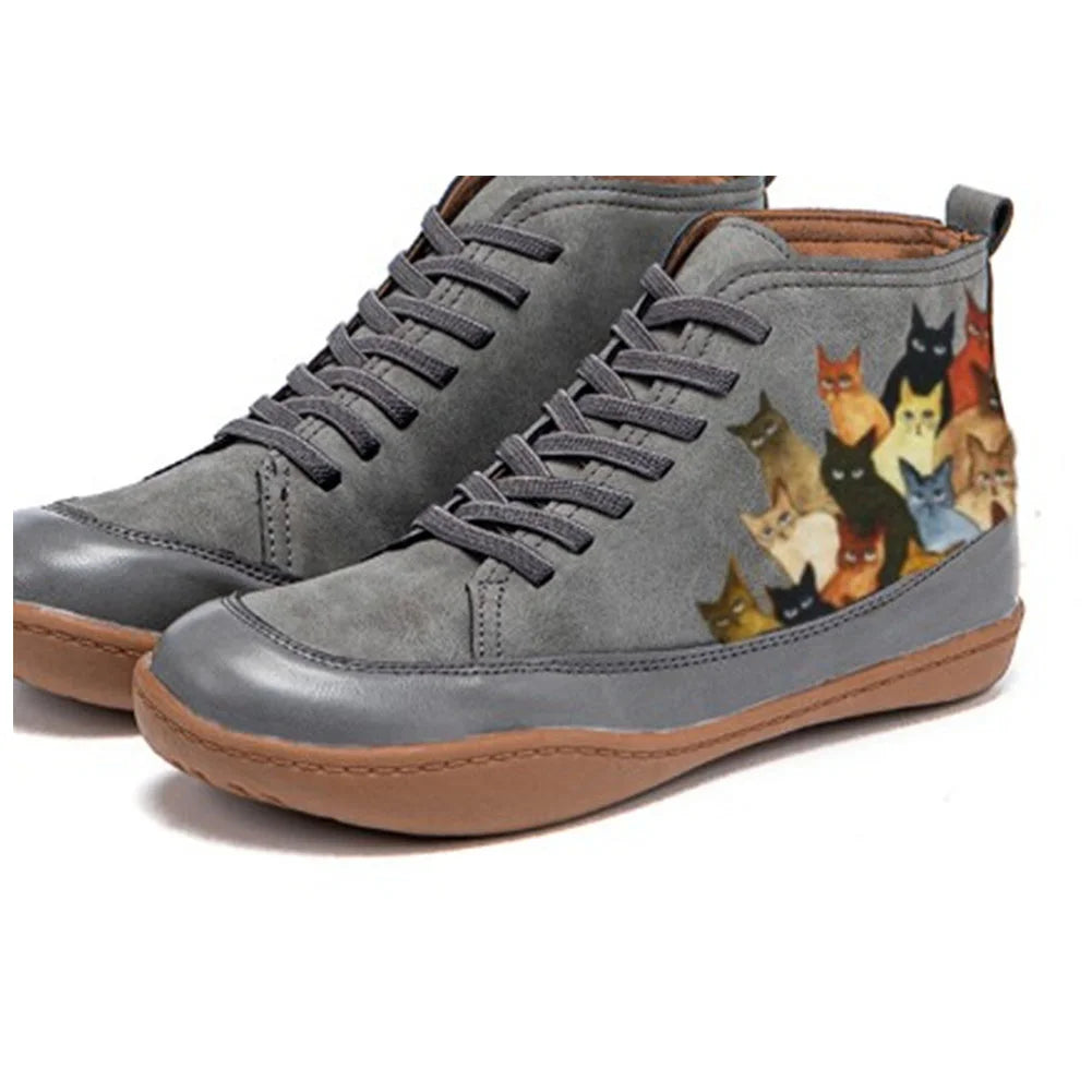 Bottes pour chats Ortopress CEMPAR Nouvelle version, style confort pour les amoureux des chats, avec une touche de charme