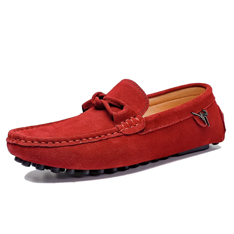 Edward - Mocassins Elegantes em Camurça