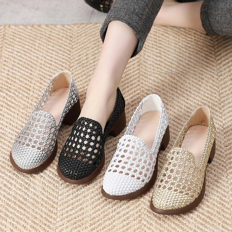 Mocassins Cléopâtre RAFEZZI - Confortables et élégants (Cuir véritable)