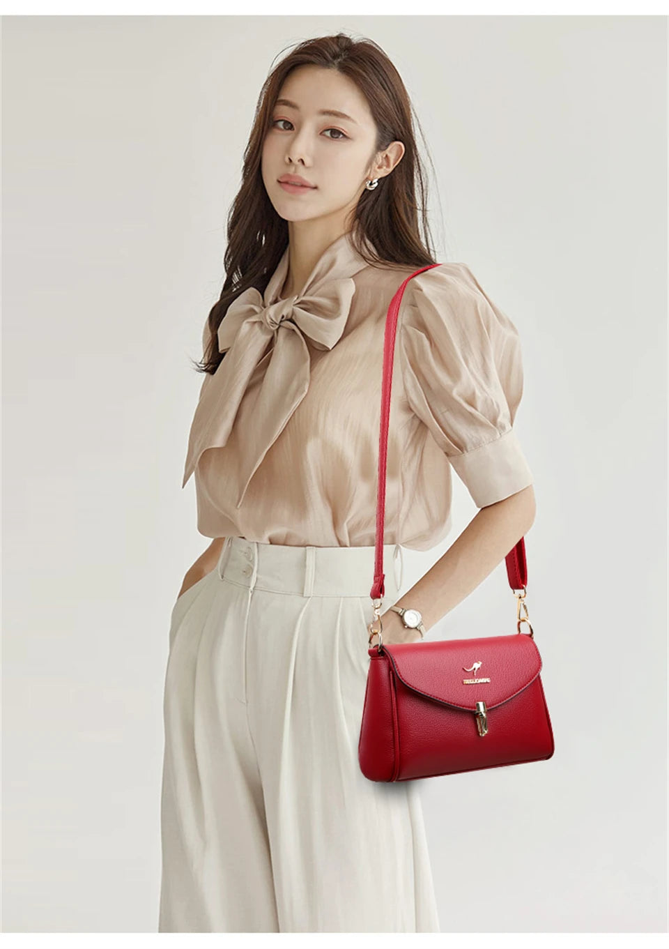 Luna Crossbody – Bolsa de Ombro Elegante