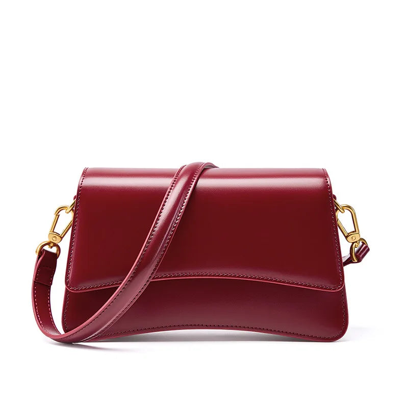 Sac Rachel en cuir véritable – Élégance décontractée
