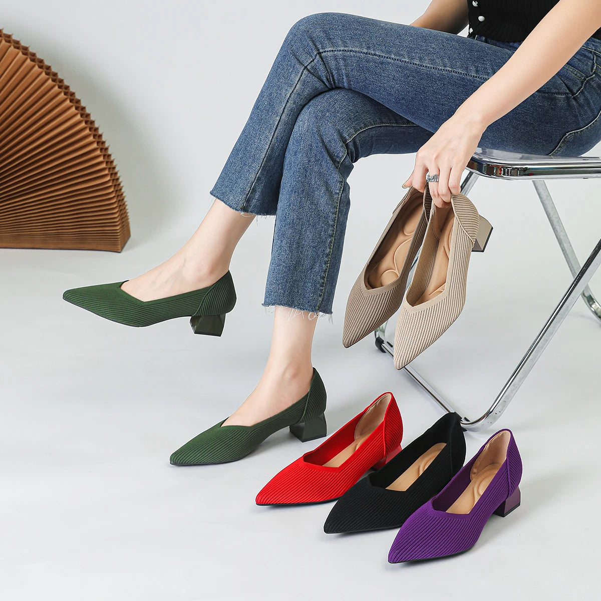 Tarna - Une chaussure à talon aiguille très élégante et confortable.