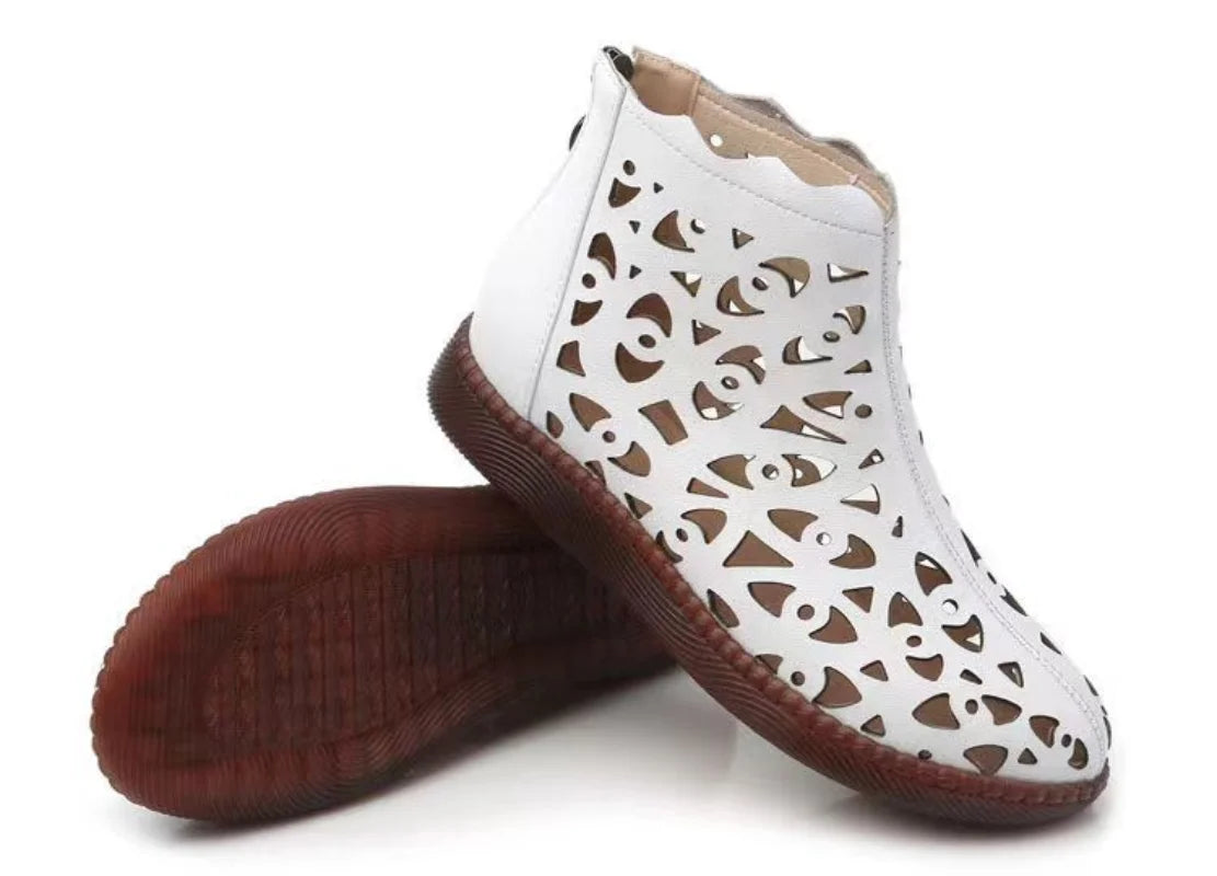Bottes-sandales orthopédiques Maria de Fátima - tendance, confortables et élégantes.