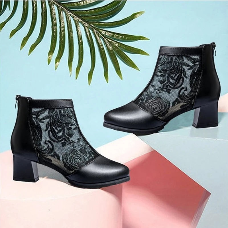 Rose - Bota Sandália fresca, confortável e elegante