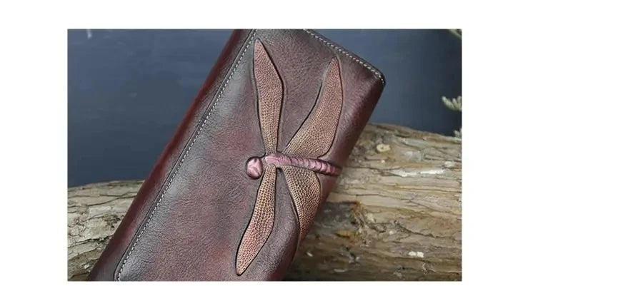 Portefeuille Aurora Classic Vintage – Fabriqué en cuir véritable de première qualité