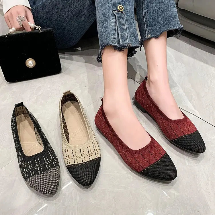 Gabrielle - Chaussure de style ballerine très élégante et confortable.