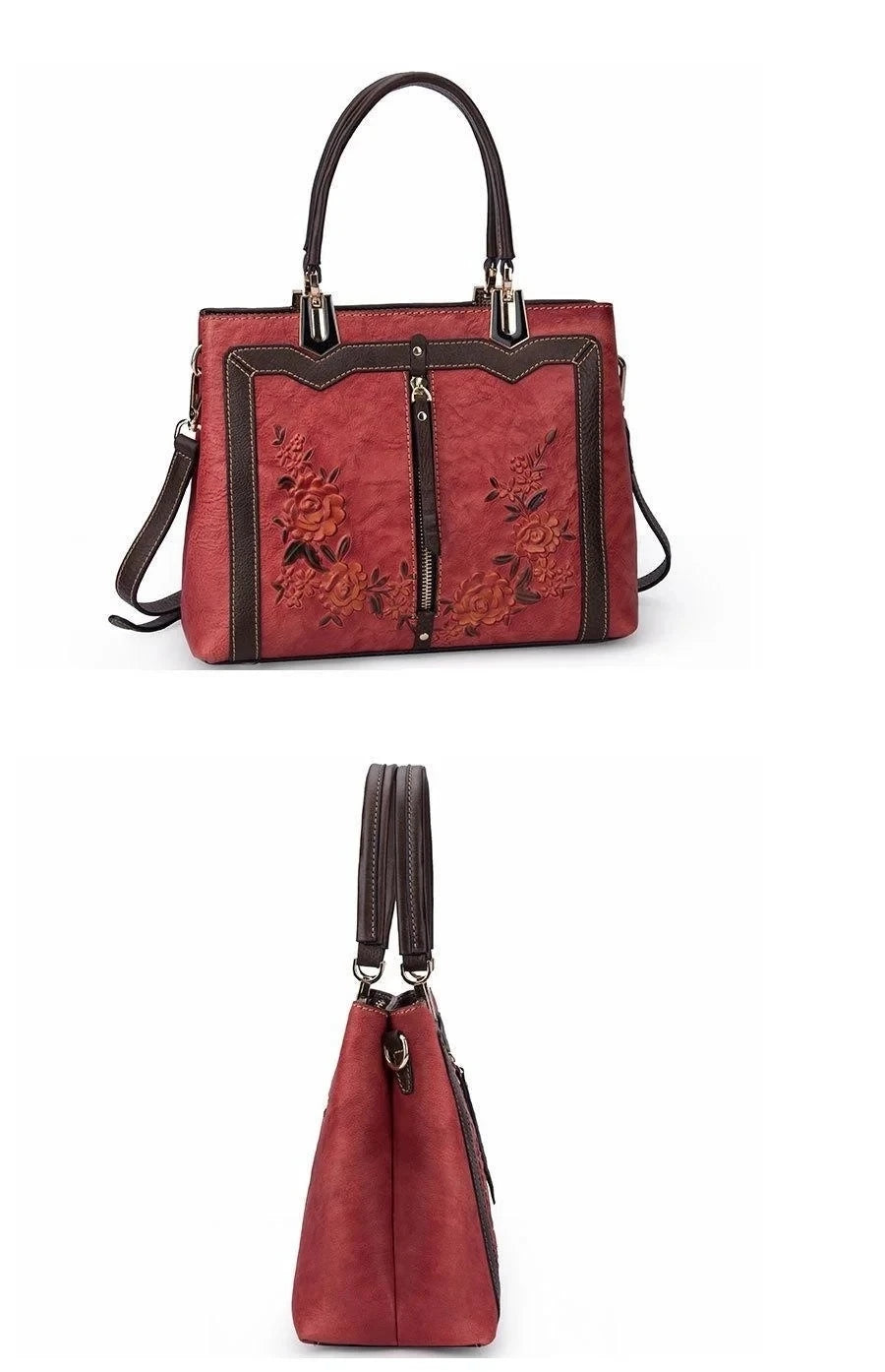Sac Verona Box Vintage – Fabriqué en cuir véritable de première qualité 