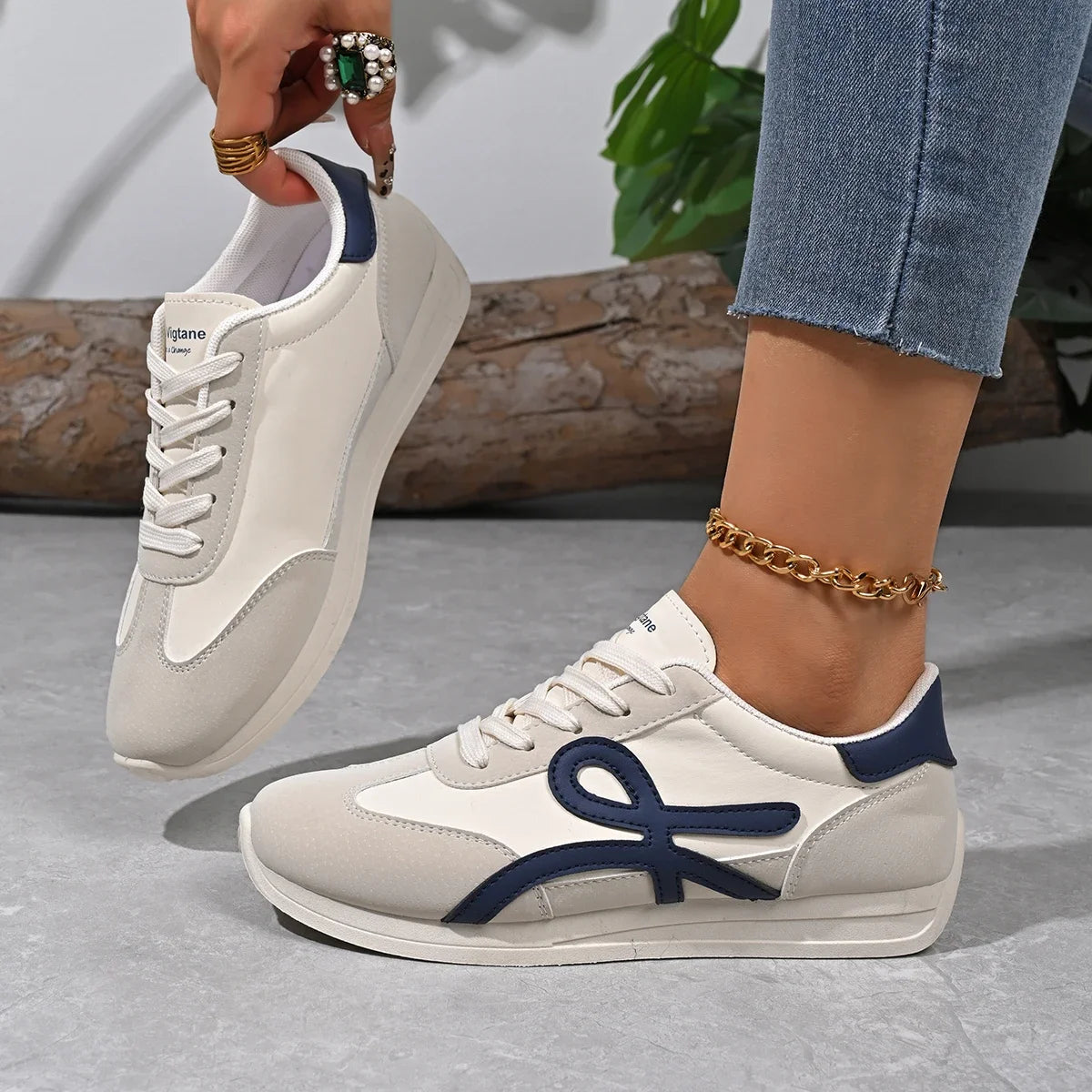 Baskets Lace Marie - Confortables et tendance