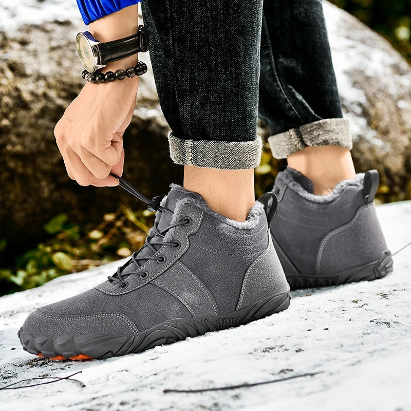 Ridgeplush – Bota Homem com forro super quente e impermeável