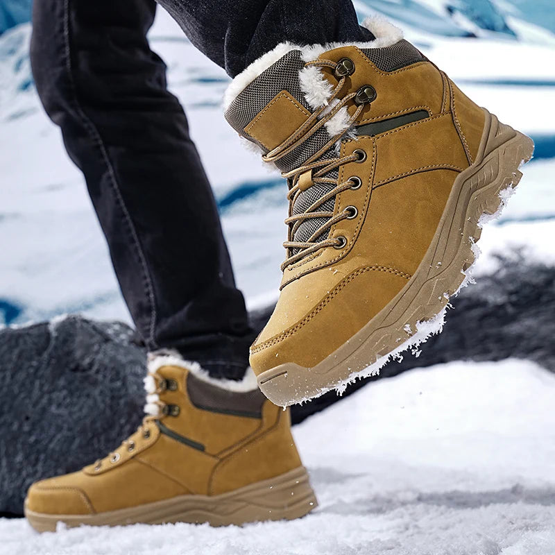 Roundholt – Bota Homem com forro super quente e impermeável