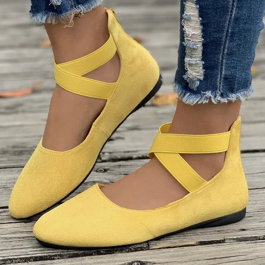 Chaussure Lia Anabela - Fraîche et confortable (avec élastique)