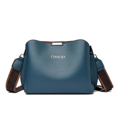 Sac à main élégant à trois compartiments pour femme