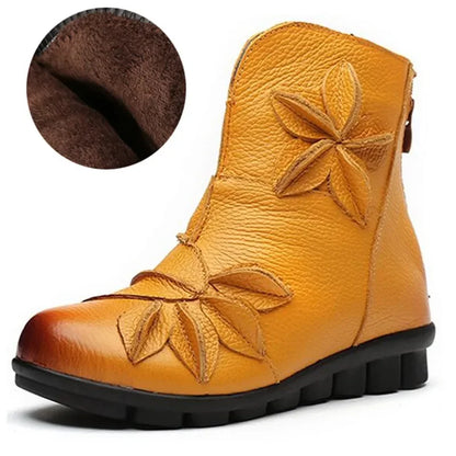 Bottes Arouca Flower - Cuir véritable