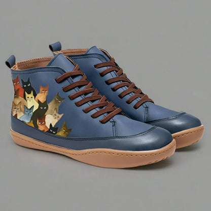 Bottes pour chats Ortopress CEMPAR Nouvelle version, style confort pour les amoureux des chats, avec une touche de charme