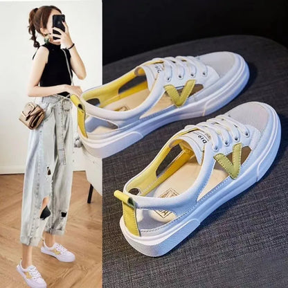Vangela - Chaussures de tennis décontractées pour femmes