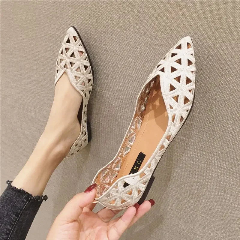 Naibori Marie - Chaussure de style ballerine très élégante 