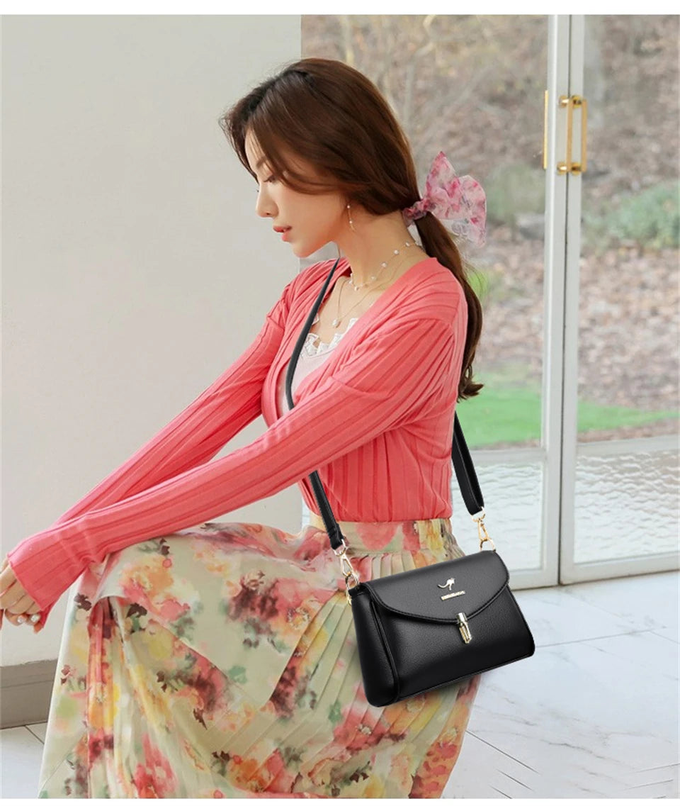 Luna Crossbody – Bolsa de Ombro Elegante
